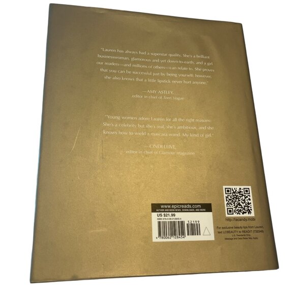 BOOK Lauren Conrad Beauty Hardcover 275 pages Illustrated Like New - Picture 4 of 9